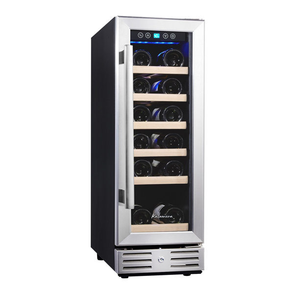 Kalamera 11.6'' 18 Bottle BuiltIn Refrigeration Single Zone
